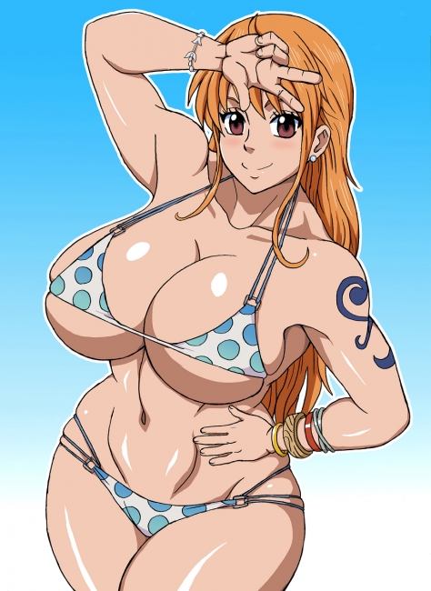 one piece nami (ワンピース) (7)